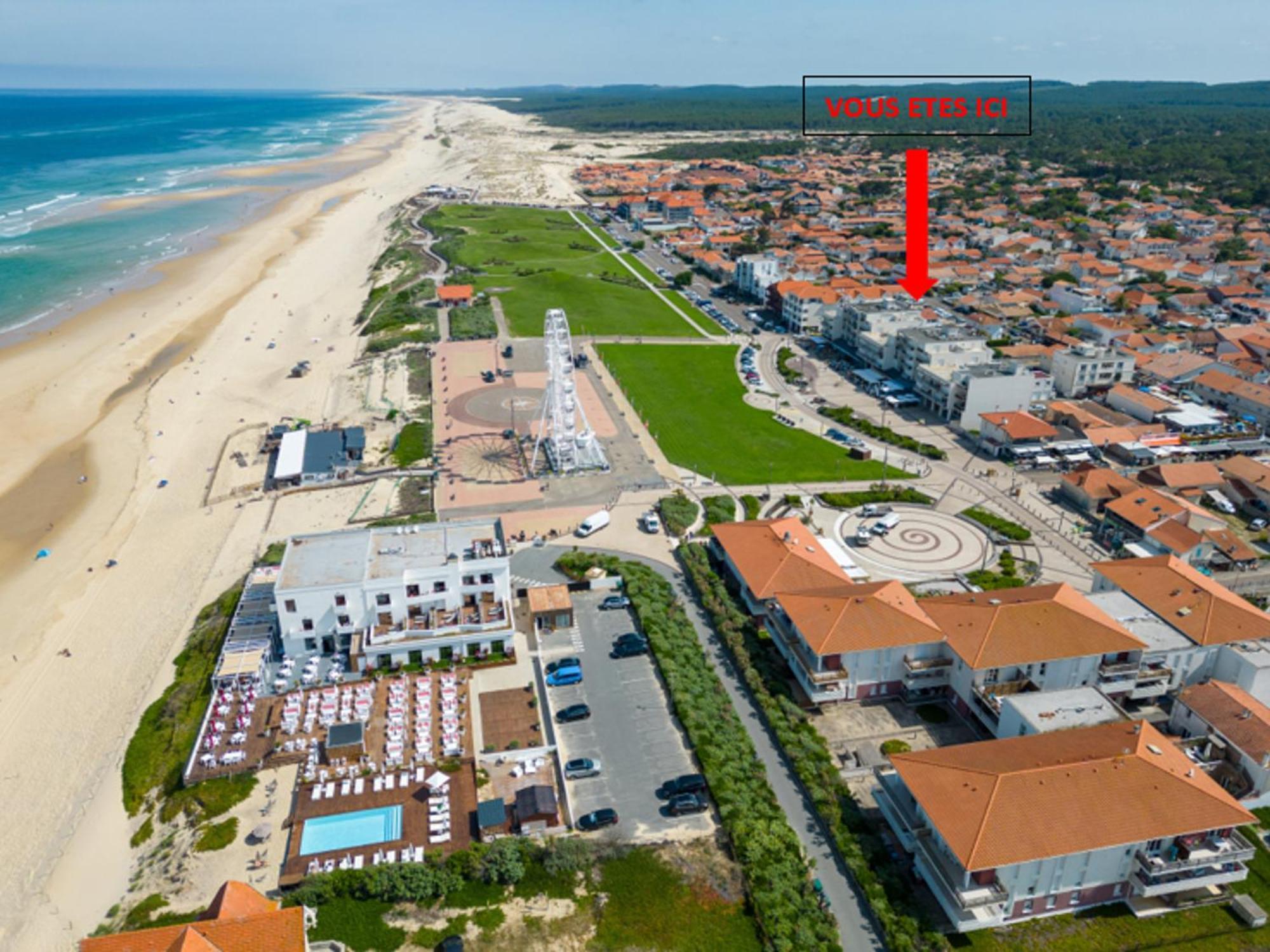 Biscarrosse Plage - Studio T1 Bis En Bord De Mer - Menage Inclus - Fr-1-319-185 외부 사진